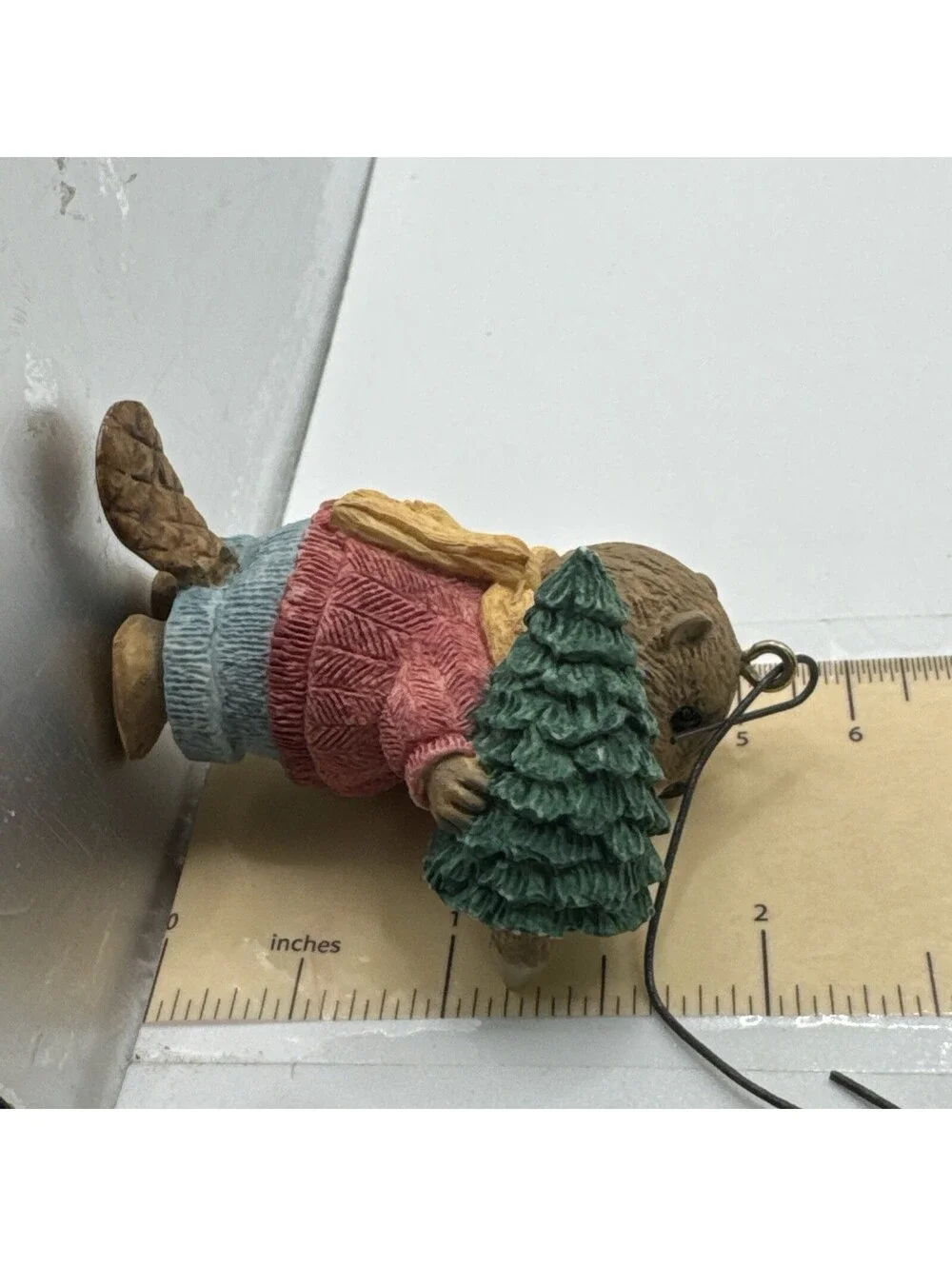 Hallmark Keepsake Ornament 1991 Yule Logger ~ Tender Touches -